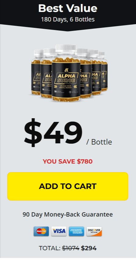AlphaGrow - 6 Bottles